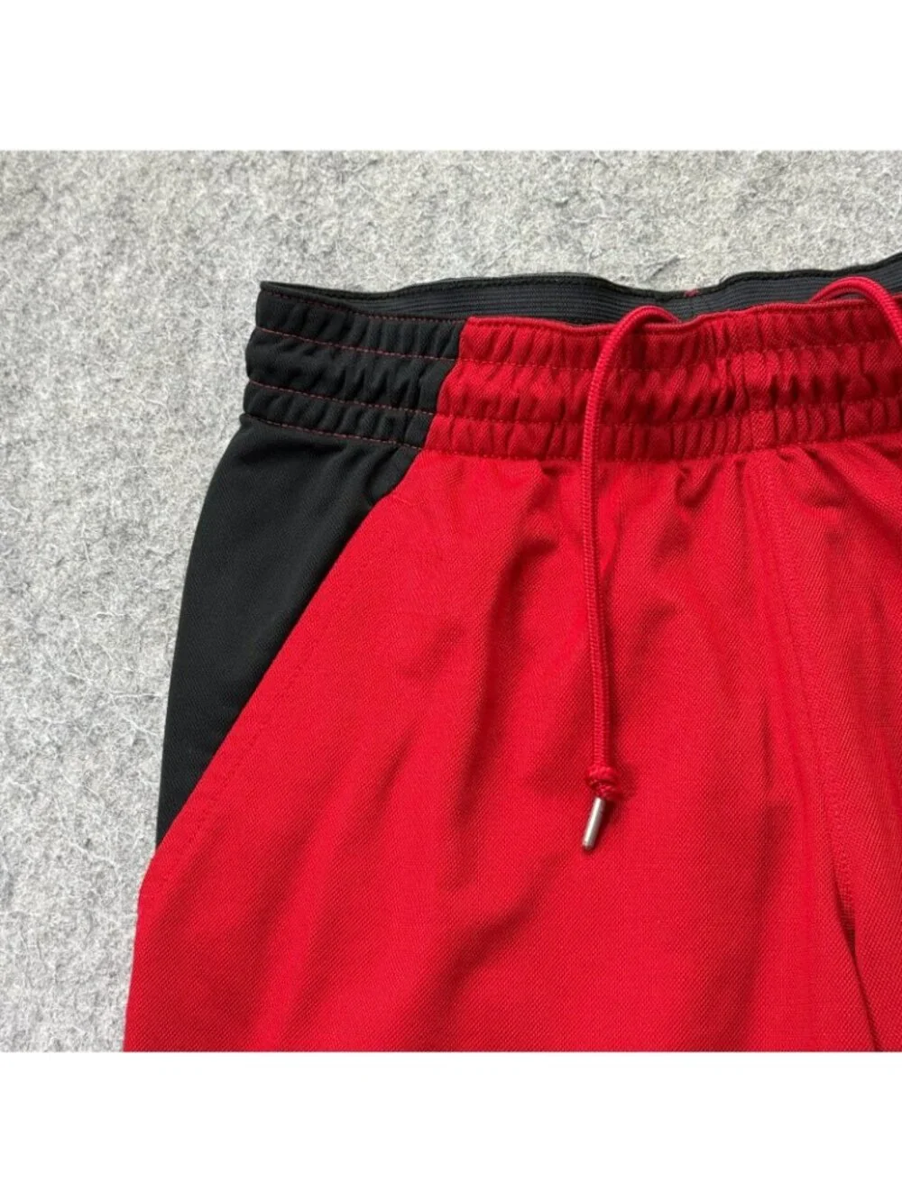 Jordan Basketball Shorts Men S Red Black Colorblock 10